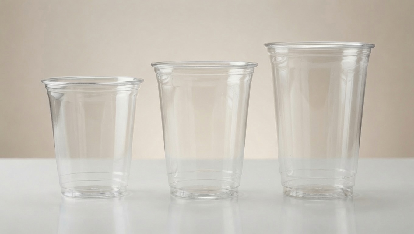 PLA Non-Branded Cold Cups — 12 oz and 16 oz
