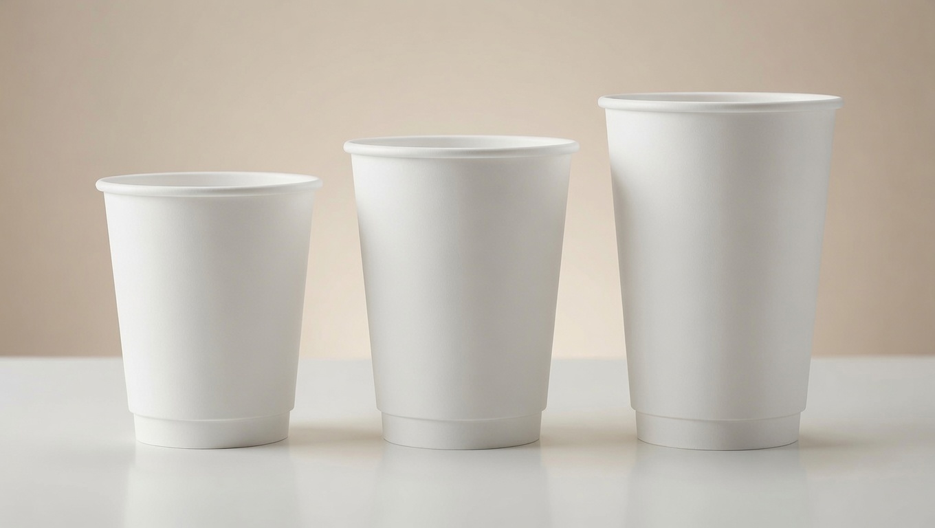 PLA Non-Branded Hot Cups — 12 oz and 16 oz